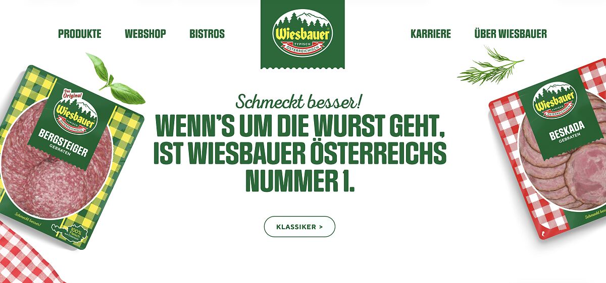 Wiesbauer Website