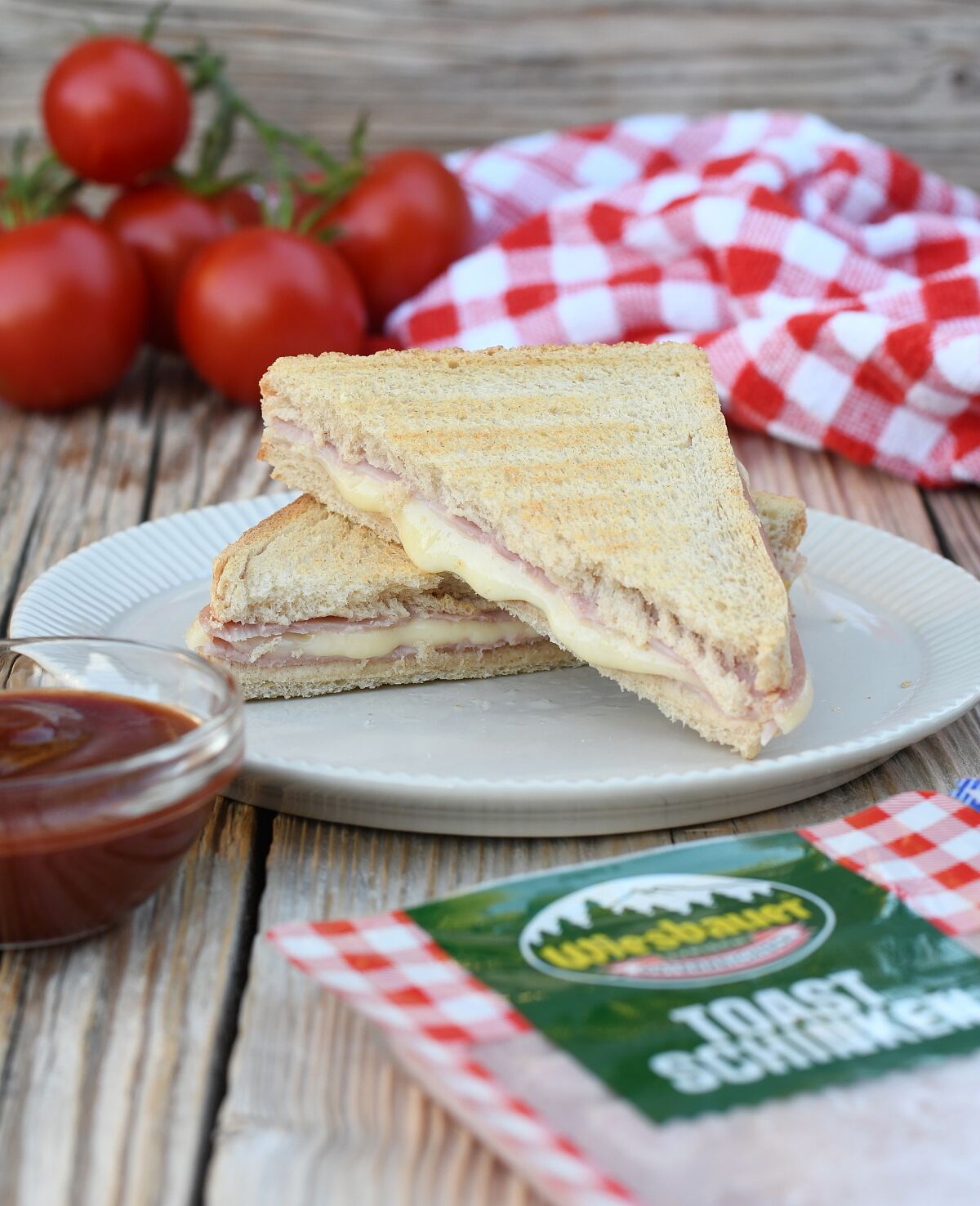 Schinken-Käse-Toast