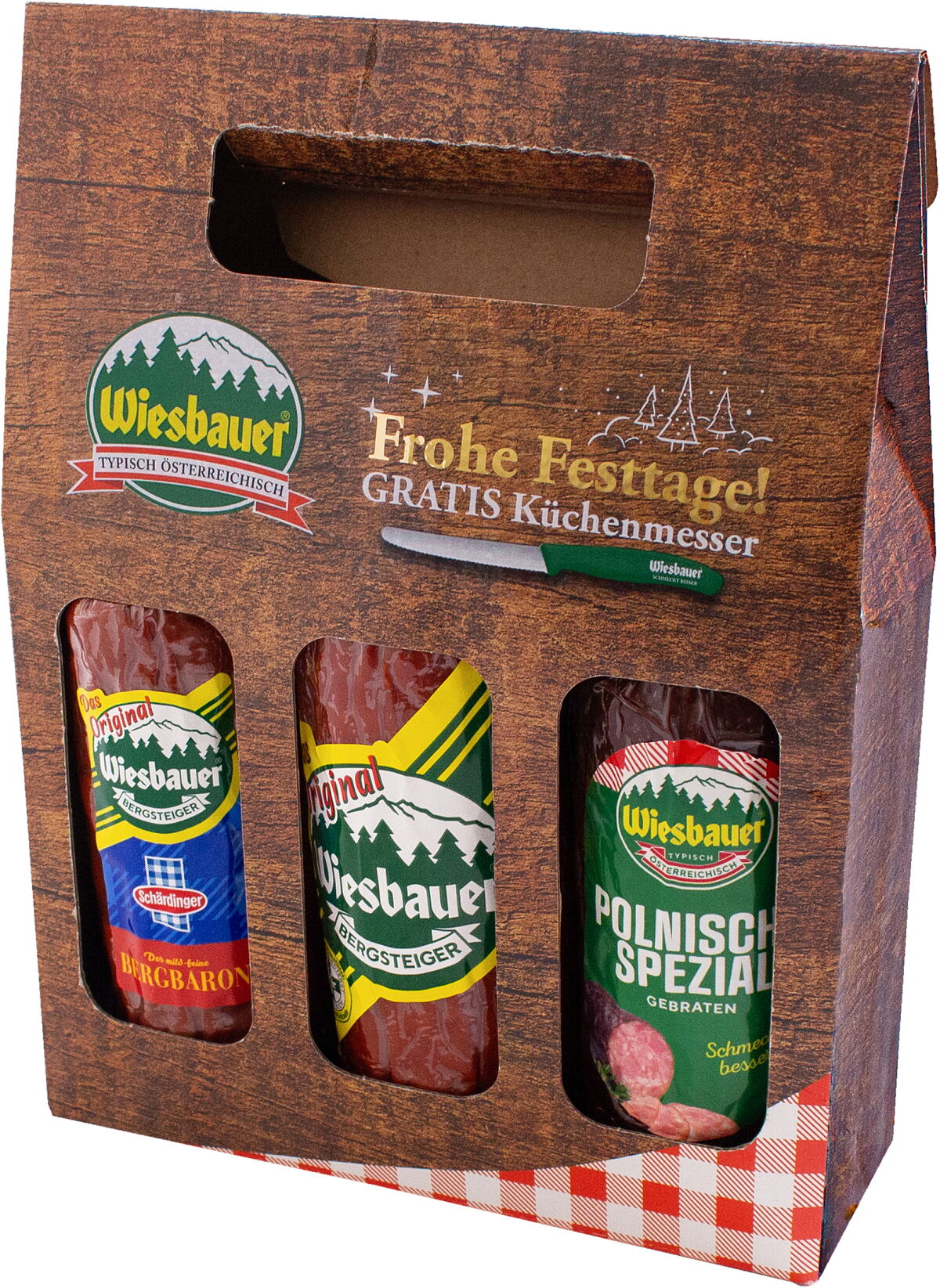 Wiesbauer Weihnachts-Wurst-Tragerl